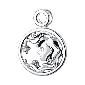 Подвеска Talant - Серебро 925, Фианит (арт. 55-72-0001-27886)