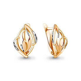 Серьги Аквамарин - Золото 585 (арт. 31238.1)