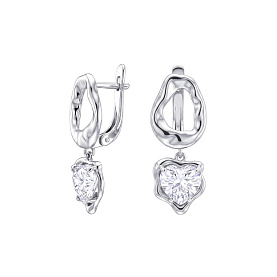 Серьги POKROVSKY - Серебро 925, Фарфор (арт. 0202439Л00775)
