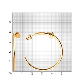 Серьги Diamant - Серебро 925 (арт. 93-122-02009-1)