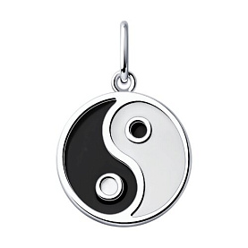 Подвеска SOKOLOV - Серебро 925, Эмаль (арт. 94032739)