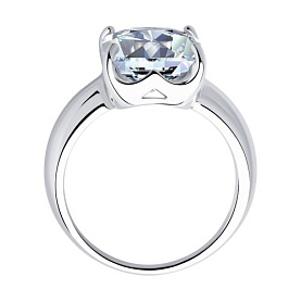 Кольцо SOKOLOV - Серебро 925, Фианит (арт. 94012078)