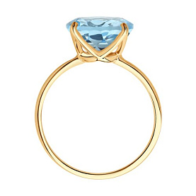 Кольцо SOKOLOV - Золото 585, Топаз (арт. 716712)