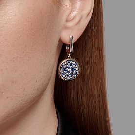 Серьги SOKOLOV - Серебро 925, Фианит (арт. 94026420)