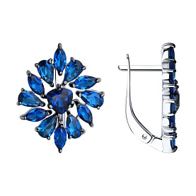 Серьги SOKOLOV - Серебро 925, Фианит (арт. 94026080)