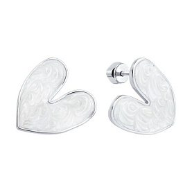 Серьги Diamant - Серебро 925, Эмаль (арт. 94-122-02341-1)