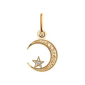 Подвеска SOKOLOV - Серебро 925, Фианит (арт. 93030519)