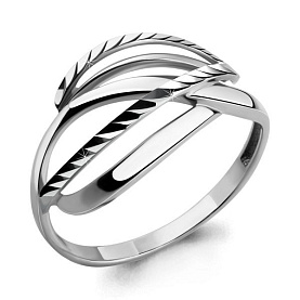 Кольцо Аквамарин - Серебро 925 (арт. 54726.5)