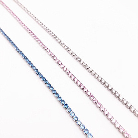 Колье Фиделис - Серебро 925, Фианит (арт. C1-AW-10336-p)