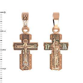 Подвеска Ювелирный дом VIOLET - Золото 585 (арт. 16-К-КС3182-3)