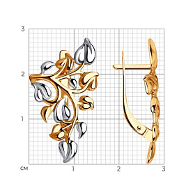 Серьги SOKOLOV - Серебро 925 (арт. 93020702)