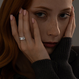 Кольцо SOKOLOV - Серебро 925 (арт. 95010204)