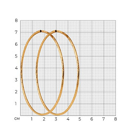 Серьги Diamant - Серебро 925 (арт. 93-124-01880-1)