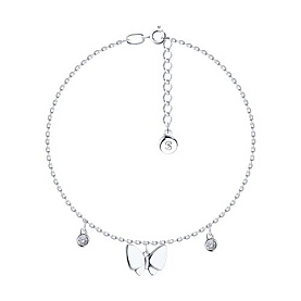 Браслет SOKOLOV - Серебро 925, Фианит (арт. 94050419)