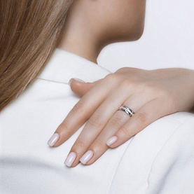 Кольцо SOKOLOV - Серебро 925, Фианит (арт. 94110026)