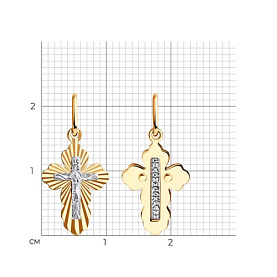 Подвеска SOKOLOV - Золото 585 (арт. 121484)