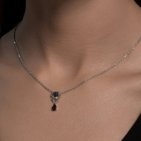 Колье SOKOLOV - Серебро 925, Фианит (арт. 94071037)