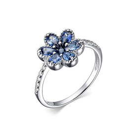 Кольцо Дар - Серебро 925, Фианит (арт. К-4117рс26400)