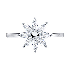 Кольцо Diamant - Серебро 925, Фианит (арт. 94-110-02396-1)