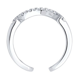 Кольцо SOKOLOV - Серебро 925, Фианит (арт. 94014454)