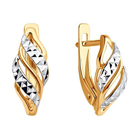 Серьги Diamant - Золото 585 (арт. 51-120-02258-1)