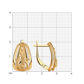 Серьги Diamant - Серебро 925 (арт. 93-120-00667-1)