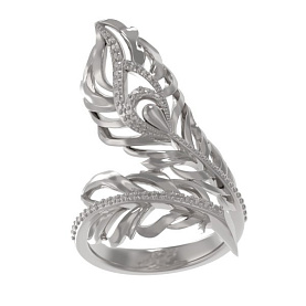 Кольцо ООО "ЮК "Арина" - Серебро 925 (арт. 1038041-00000)