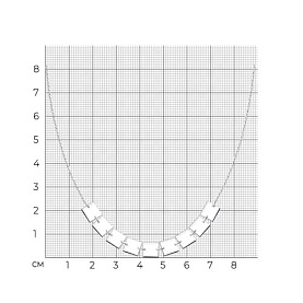 Колье Diamant - Серебро 925 (арт. 94-170-00274-1)
