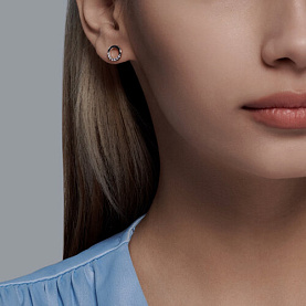 Серьги SOKOLOV - Серебро 925, Фианит (арт. 94023038)