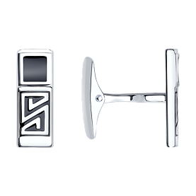 Запонки SOKOLOV - Серебро 925, Эмаль (арт. 94160009)