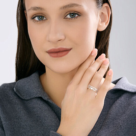 Кольцо Diamant - Серебро 925, Фианит (арт. 94-110-00062-1)