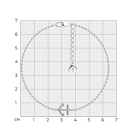 Браслет SOKOLOV - Серебро 925, Фианит (арт. 94050948)