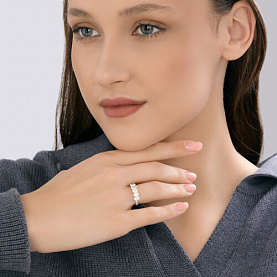 Кольцо Diamant - Серебро 925, Фианит (арт. 94-110-00067-1)