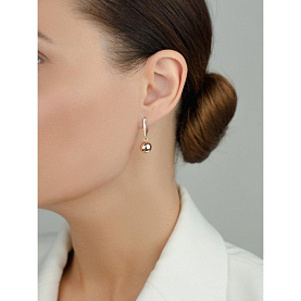 Серьги Атолл - Золото 585 (арт. 21010)