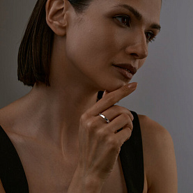 Кольцо SOKOLOV - Серебро 925, Фианит (арт. 94013851)