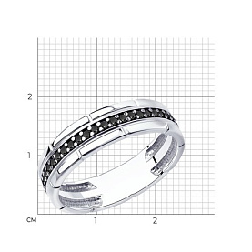 Кольцо Diamant - Серебро 925, Фианит (арт. 94-110-01175-1)