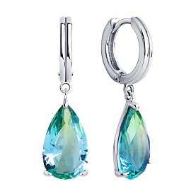 Серьги SOKOLOV - Серебро 925, Синтетический ситалл (арт. 92022814)