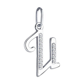 Подвеска SOKOLOV - Серебро 925, Фианит (арт. 94031368)