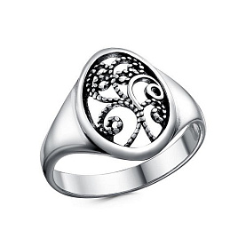 Кольцо Красная пресня - Серебро 925 (арт. 23015342)