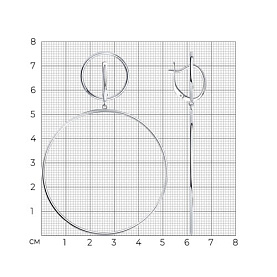 Серьги SOKOLOV - Серебро 925 (арт. 94022904)
