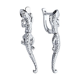 Серьги SOKOLOV - Серебро 925, Фианит (арт. 94026654)