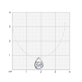Колье SOKOLOV - Серебро 925, Фианит (арт. 94070646)