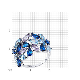 Кольцо SOKOLOV - Серебро 925, Фианит (арт. 94014147)