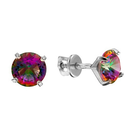 Серьги Мастер Клио - Серебро 925, Фианит (арт. 23С0148Д-020)