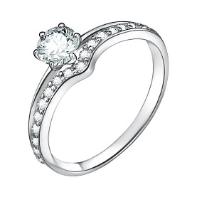 Кольцо Talant - Серебро 925, Фианит (арт. 20-72-0001-10432)