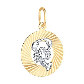 Подвеска SOKOLOV - Золото 585 (арт. 031368)