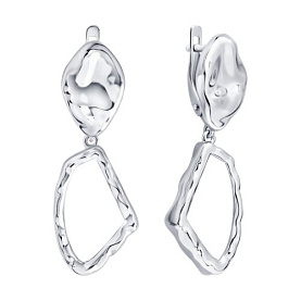 Серьги Diamant - Серебро 925, Кристалл (арт. 94-121-02424-1)