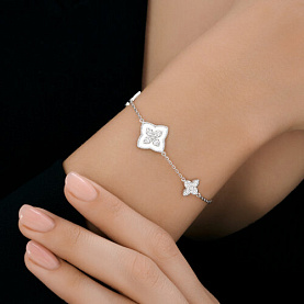 Браслет SOKOLOV - Серебро 925, Фианит (арт. 94051565)