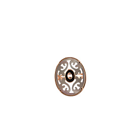 Кольцо Кабаровских - Серебро 925, Оникс, Перламутр (арт. 11-7030-6287)