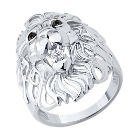 Кольцо SOKOLOV - Серебро 925, Фианит (арт. 94014471)